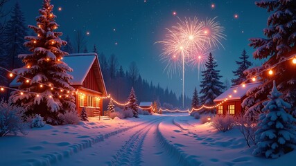 chrismas night new year 
