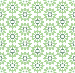 Seamless abstract geometric pattern in Arabic style