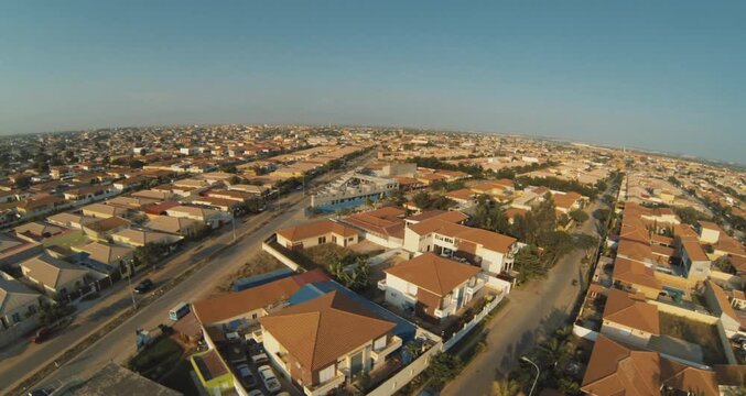 Garden of Eden, Luanda, Drone Point of View
