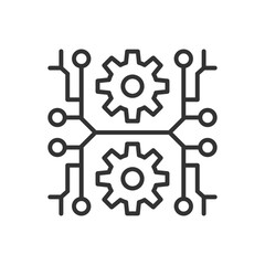 Technology Gear Icon