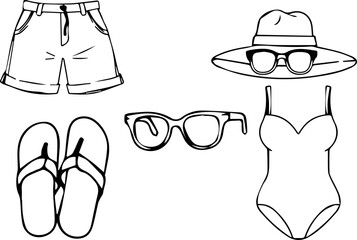 Retro Style Icons: Camper Vans, Ice Cream, and Beach Clothing