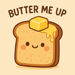 A slice of toasted bread topped with a neat square cube of butter