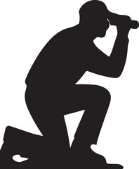 Abstract geometric composition with vibrant color palette