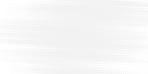 Fototapeta premium Dotted halftone texture background. Black and white pop art gradient overlay. Fading grunge gritty noise wallpaper. Weathered pixelated comic backdrop. Vector bitmap subtle vanishing surface