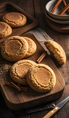 Apple Cider Snickerdoodles