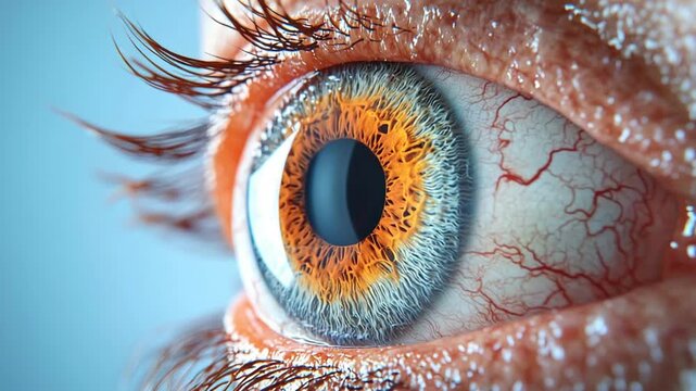 cataract surgery human eye lens concept video