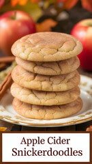 Apple Cider Snickerdoodles
