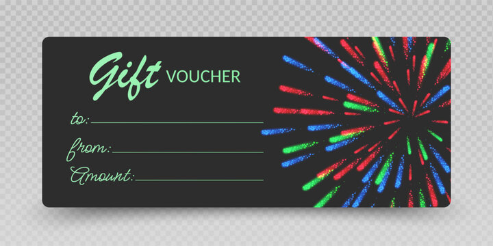 Elegant Gift Certificate and Card. luxury gift vouchers Vector format