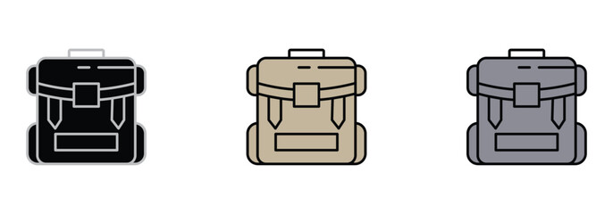 Gear up for adventure with a trio of stylish backpacks for travel, school, or a weekend getaway, perfect for the modern explorer's lifestyle