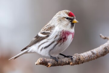 Hoary Redpoll: Wild Avian Beauty Captured in Northern Minnesota