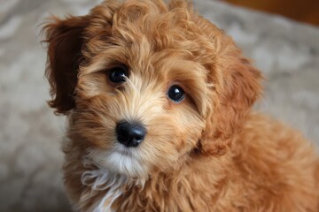 Adorable Mini Goldendoodle Puppy: A Cute Little Pet Full of Charm