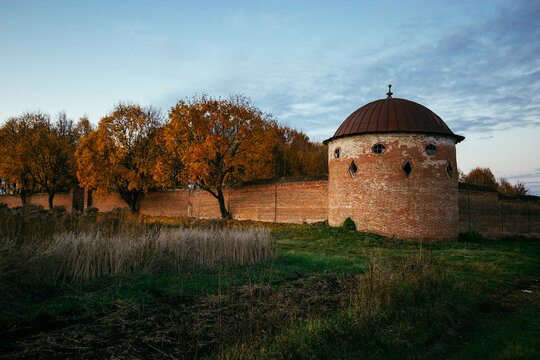 Old Saburov Fortress in the Oryol region, Russia