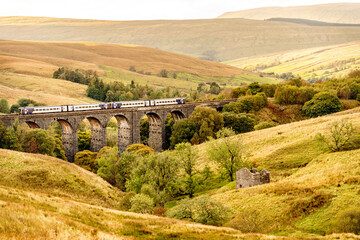 railway viaduct in Yorkshire, England