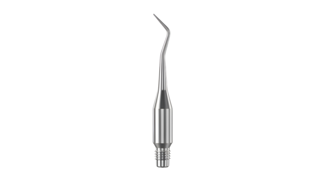 Dental explorer probe for oral hygiene isolated PNG with Transparent Background