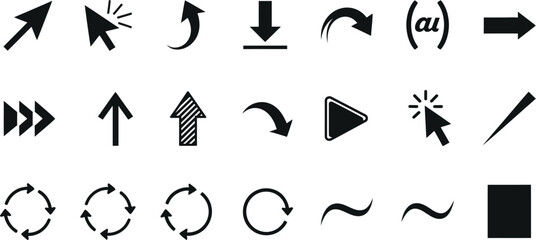 Diverse professions silhouette collection astronaut singer judge and more