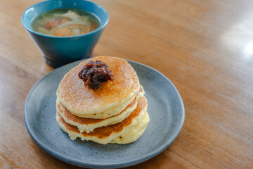 Japanese pancake breakfast
