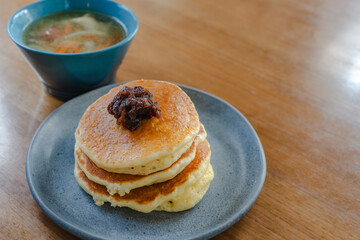 Japanese pancake breakfast
