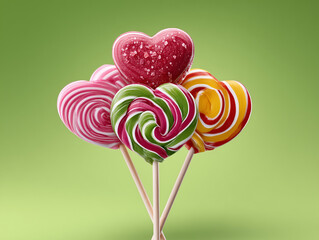 heart shaped candy