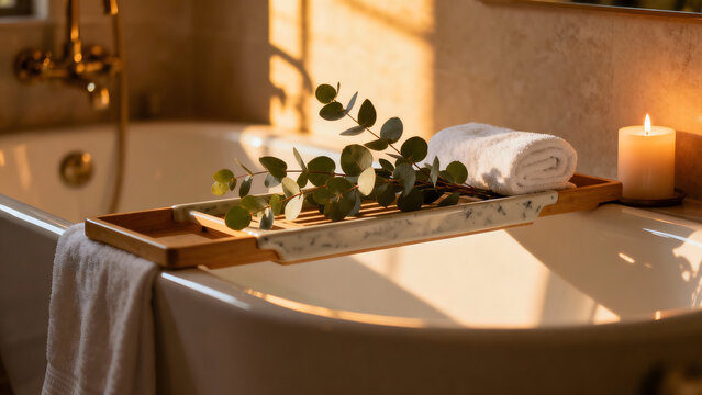 Luxury Bath with Aromatherapy