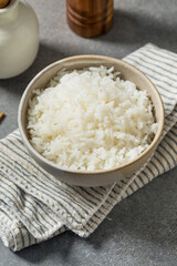 Organic Cooked Short Grain White Rice