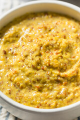 Healthy Organic Spicy Grainy Mustard