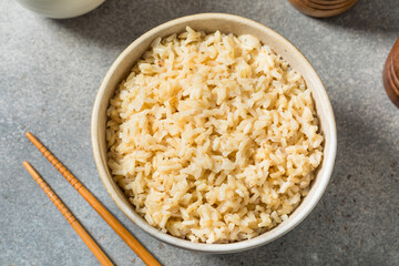 Organic Cooked Short Grain Brown Rice