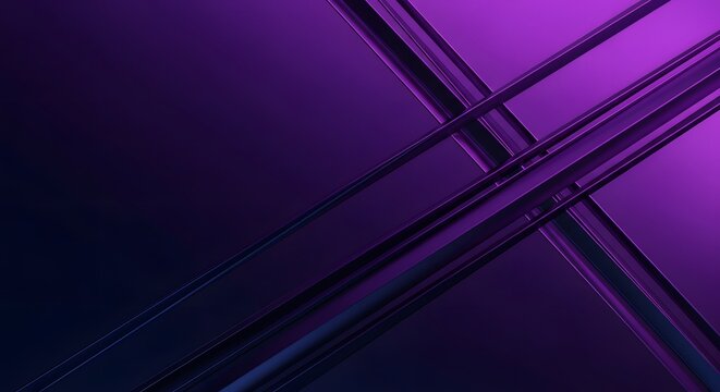 Vibrant Purple Abstract Background with Dynamic Diagonal Lines perfect for website banner, presentation slide, technology advertisement, app interface