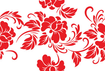 A variety of Indonesian batik that is very famous for its floral motifs