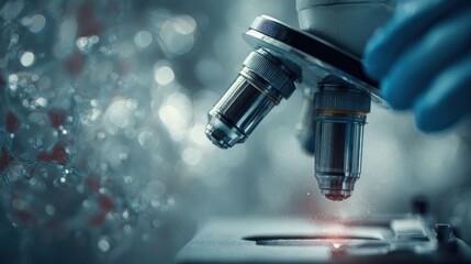 Microscopic analysis of infectious agents for medical advancements