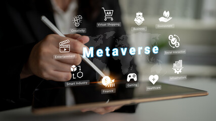 Metaverse ecosystem enhances digital interaction, virtual environments, and immersive experiences Parse