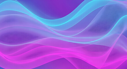 Fototapeta premium Abstract background with flowing waves of purple, pink, and blue hues.