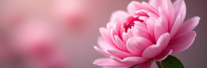 Close up of soft pink peony flower petals Gentle, dreamy background , pink, peony, wallpaper