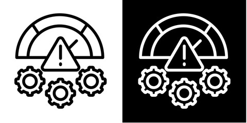Risk Navigation  Icon Set Multiple Style Collection © ArtisticAura