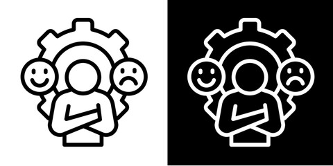 Stress Management  Icon Set Multiple Style Collection