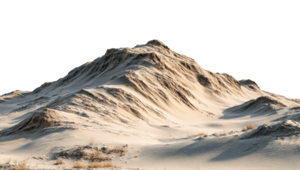 Sandy dune mountain range