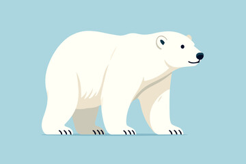 polar bear vector illustration