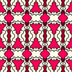 red  seamless pattern 