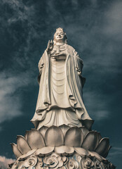 Linh Ung Temple Spiritual Pagoda and Lady Buddha Statue in Da Nang, Vietnam