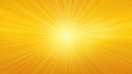 Obraz premium Radiant Abstract Yellow Burst With Textured Background