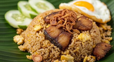 Nasi Goreng Ikan Asin: Savory Fried Rice with a Salty Fish Twist