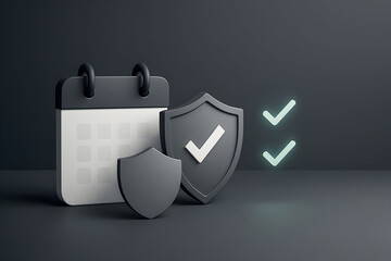 Security schedule and compliance checklist reminder