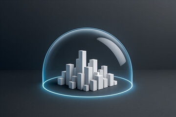 Protected smart city under security dome