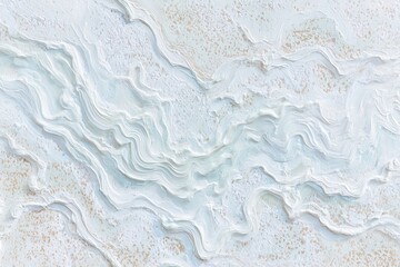 Fototapeta premium Abstract White Texture with Wavy Lines and Subtle Color Variations.