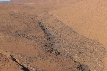 Mountains between Agdz and Ait Saoune in Morocco