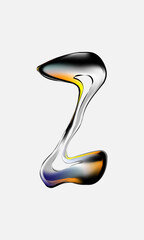 abstract letter Z for logo and graphic elements