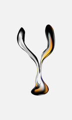 abstract letter Y for logo and graphic elements