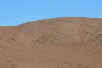 Mountains between Agdz and Ait Saoune in Morocco