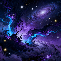 Nebula Lightning Awakening