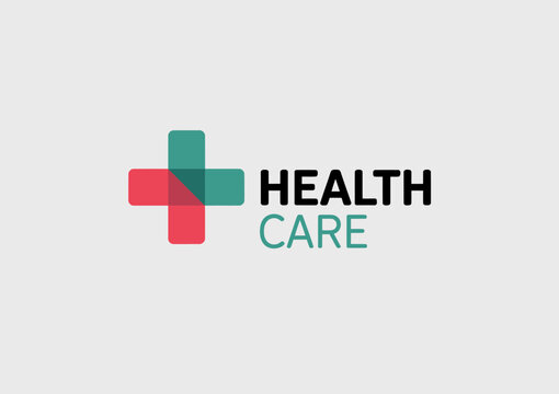 A modern and stylish representation of a health care symbol, conveying the essence of wellness and health services in a digital and attractive format.