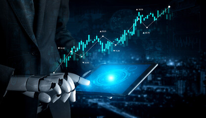 AI tools analyze stock market data through dynamic chart visualization to forecast price trends and support strategic investment decisions Vouch